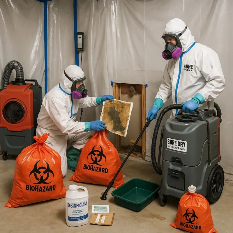 Contaminated Water Handling Protocols process in Bushnell, FL